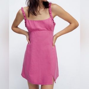 Zara Fuchsia Mini Dress